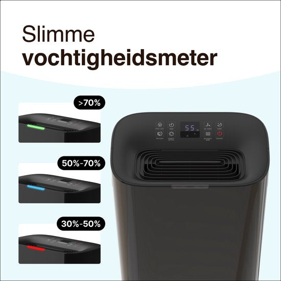 Vivid Green Luchtontvochtiger 16L Zwart