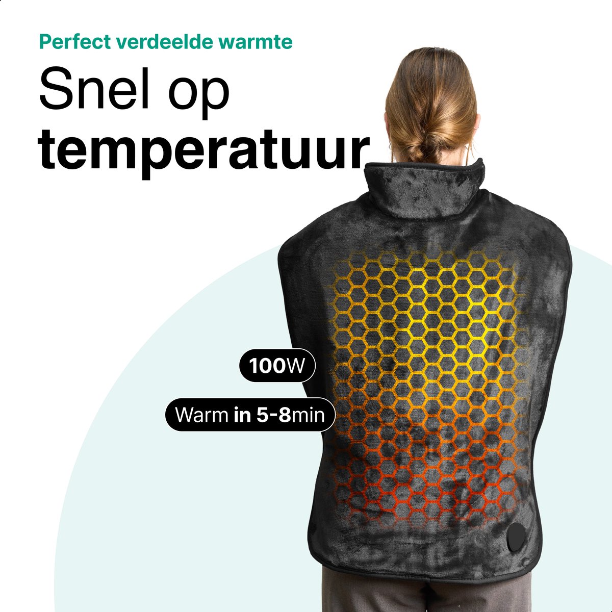 Vivid Green Warmtekussen