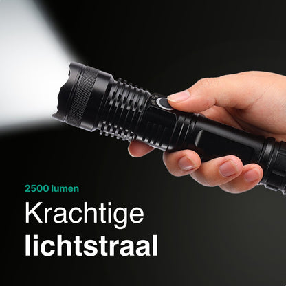 Zaklamp LED 5000mAh Oplaadbaar