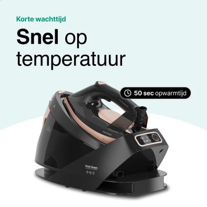 Stoomstrijkijzer met Stoomgenerator Rosé Goud