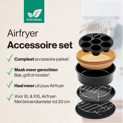 Airfryer Accessoires Complete Set