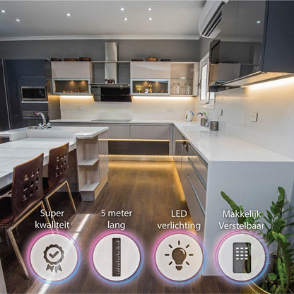 Led Strip 5 meter met afstandsbediening