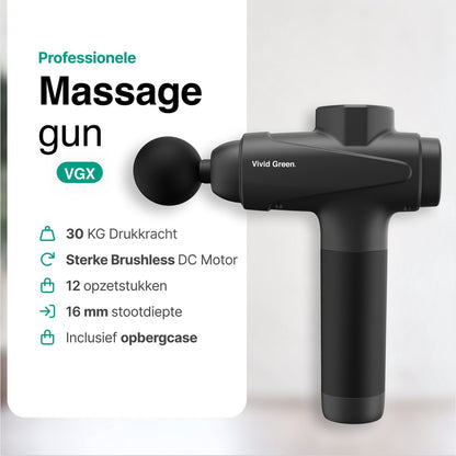 Pro Massage Gun 12 Accessoires