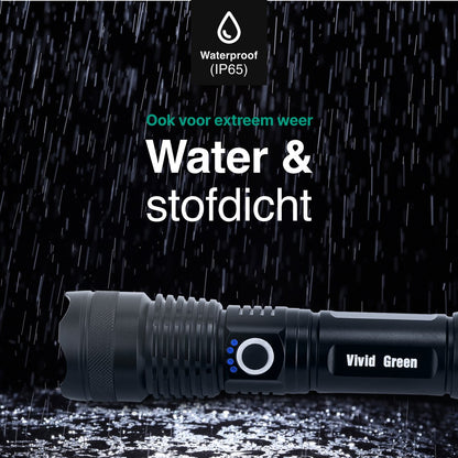 Zaklamp LED 5000mAh Oplaadbaar