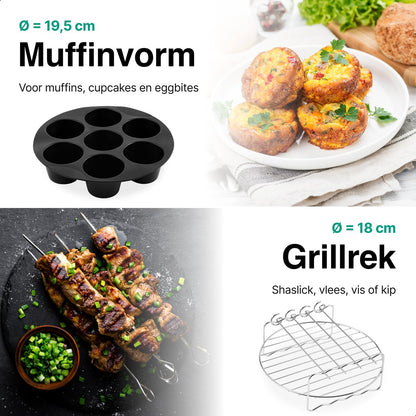 Airfryer Accessoires Complete Set
