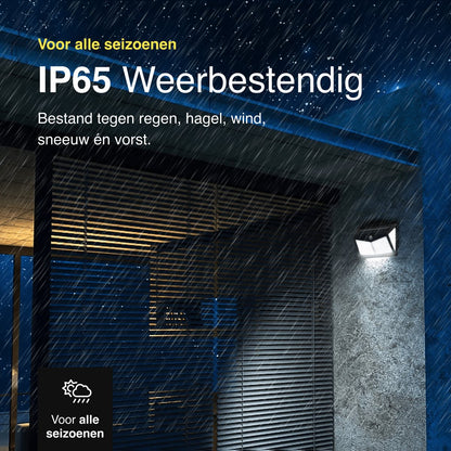 Solar buitenlamp met bewegingssensor 208 LED