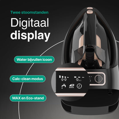 Stoomstrijkijzer met Stoomgenerator Rosé Goud