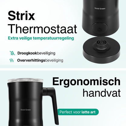 Melkopschuimer met Schenktuit