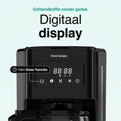 Koffiezetapparaat Filterkoffie 1.8L met Touch Display