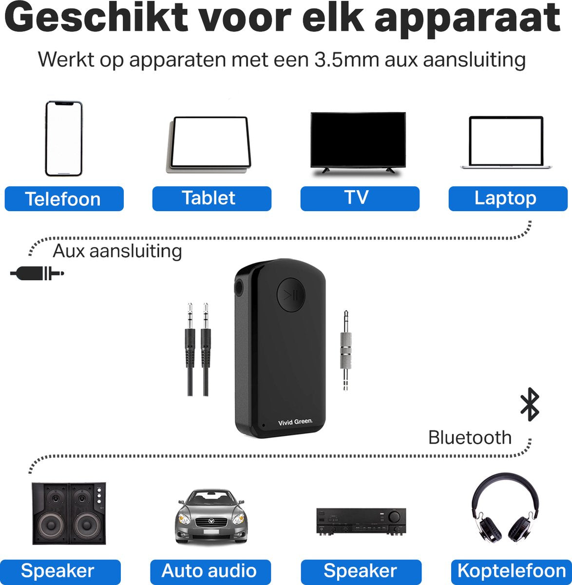 Handsfree bellen Auto Bluetooth Audio Receiver