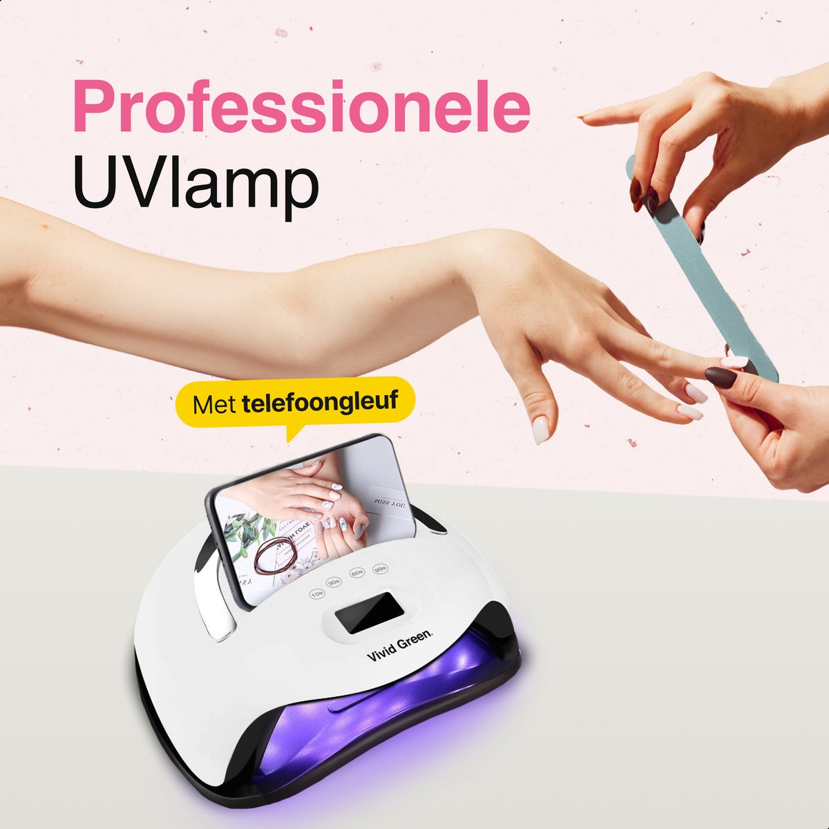 UV lamp gelnagels 168W