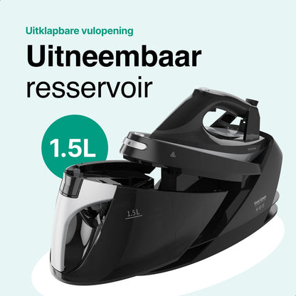 Stoomstrijkijzer met Stoomgenerator 3000W