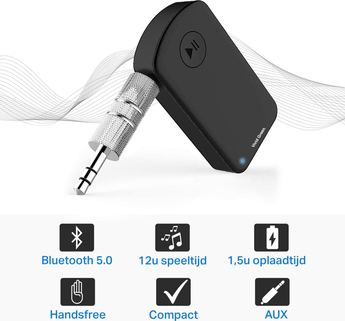 Handsfree bellen Auto Bluetooth Audio Receiver