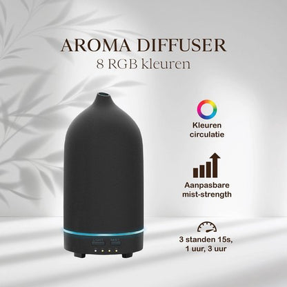 Vivid Green Aroma diffuser Keramiek