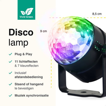 Vivid Green Discolamp