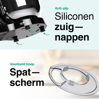 Vivid Green Keukenmachine met Display Zwart
