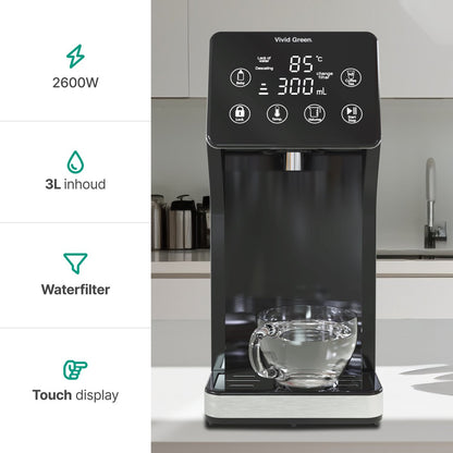 Vivid Green Heetwaterdispenser 3L