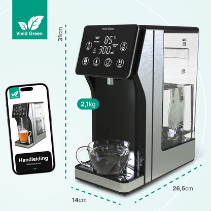 Vivid Green Heetwaterdispenser 3L