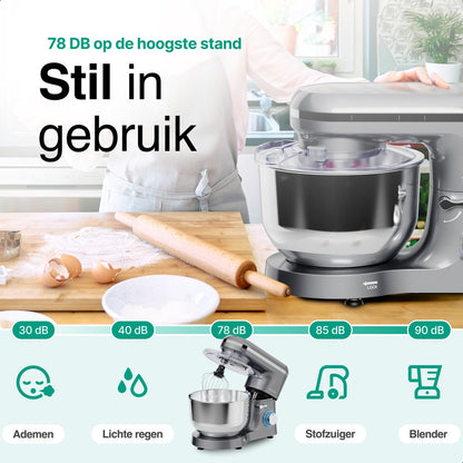 Vivid Green Keukenmachine met Display Antraciet