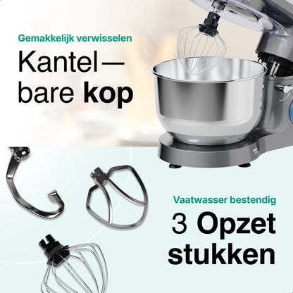 Vivid Green Keukenmachine met Display Antraciet