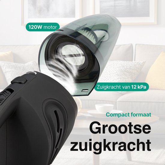Vivid Green Kruimelzuiger Zwart