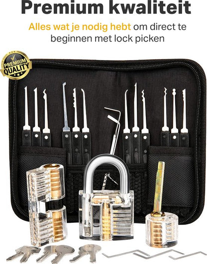 Vivid Green Lockpickset