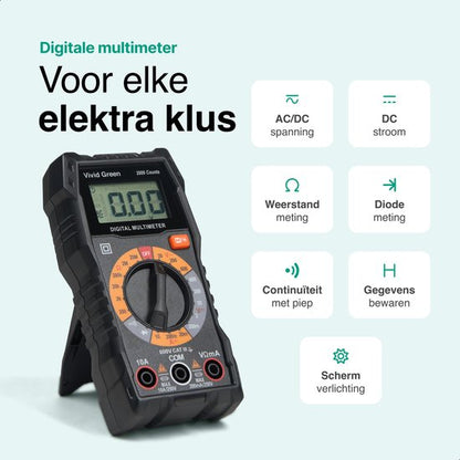 Vivid Green Multimeter