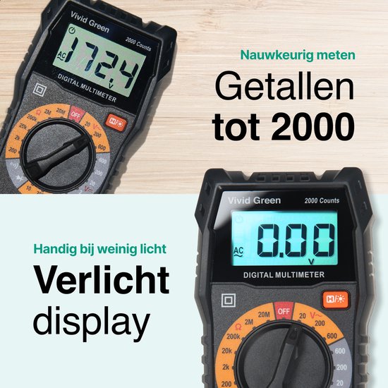 Vivid Green Multimeter