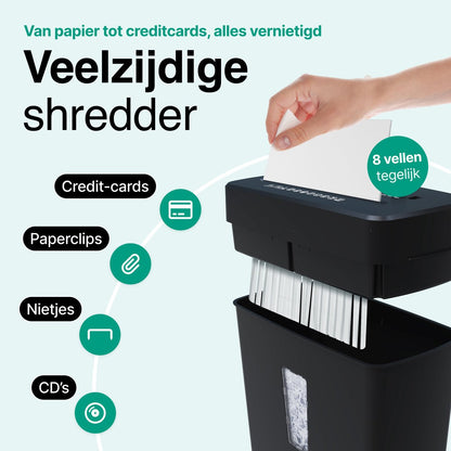 Vivid Green Papierversnipperaar