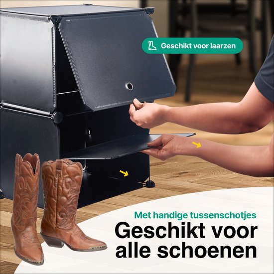 Vivid Green Schoenenkast 24 paar Schoenen