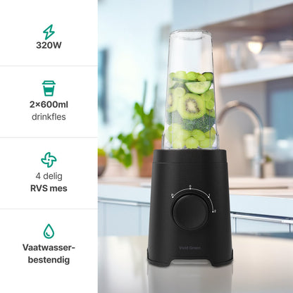 Vivid Green Smoothie Blender