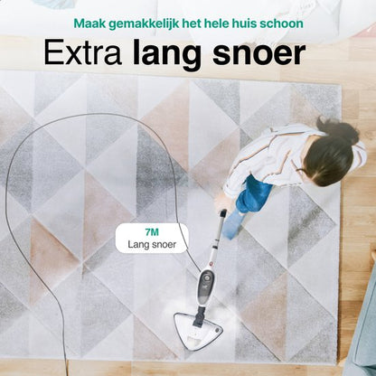 Vivid Green 2 in 1 Hoge druk Stoomreiniger