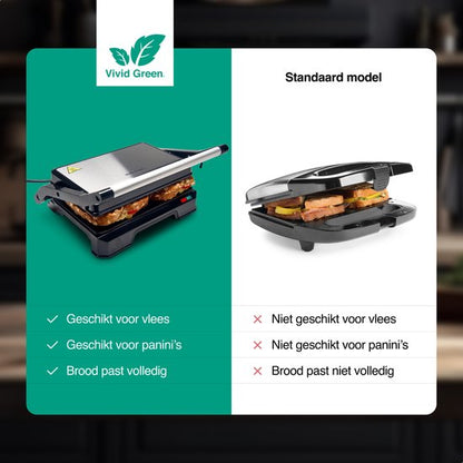 Vivid Green Tosti Apparaat