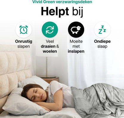 Vivid Green Verzwaringsdeken 3,2kg voor Kinderen