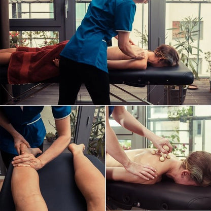 Vivid Green Massagetafel