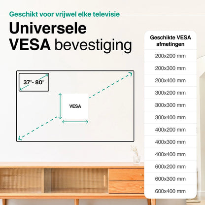 Vivid Green Tv Beugel Draaibaar en Kantelbaar