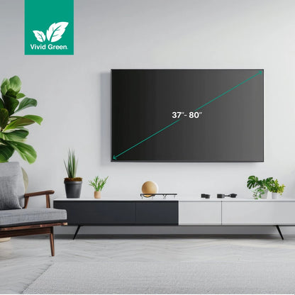 Vivid Green Tv Beugel Draaibaar en Kantelbaar