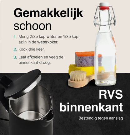 Vivid Green Waterkoker Dubbelwandig 2200W