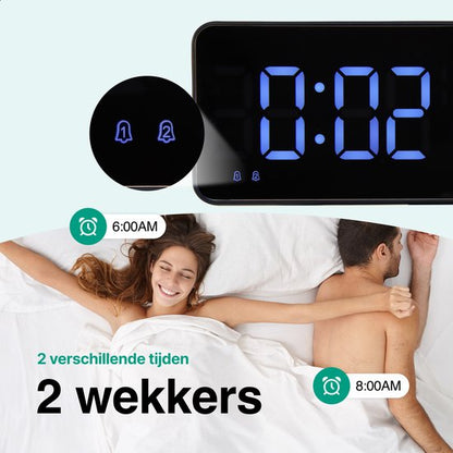 Vivid Green Wekkerradio