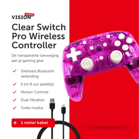 Vivid Green Switch Pro Draadloze Controler