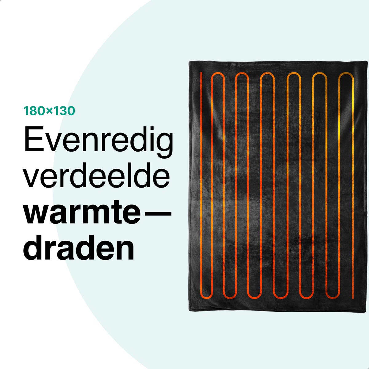 Vivid Green Elektrische Warmtedeken