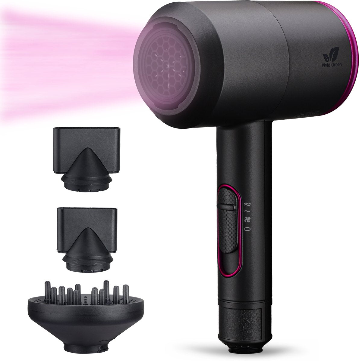 Föhn met Diffuser en Coolshot Technologie