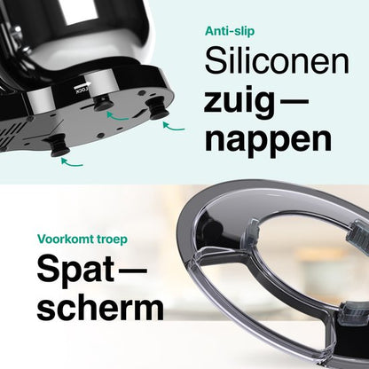 Vivid Green Keukenmachine Zwart