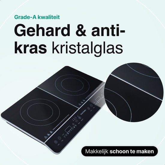 Vivid Green Inductie Kookplaat