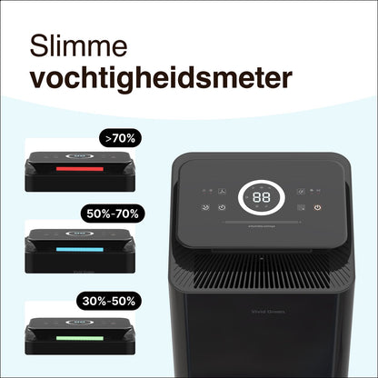 Vivid Green Luchtontvochtiger 12L Zwart