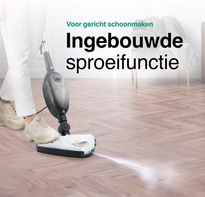 Vivid Green Stoomreiniger Zwart