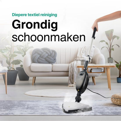 Vivid Green Stoomreiniger Zwart